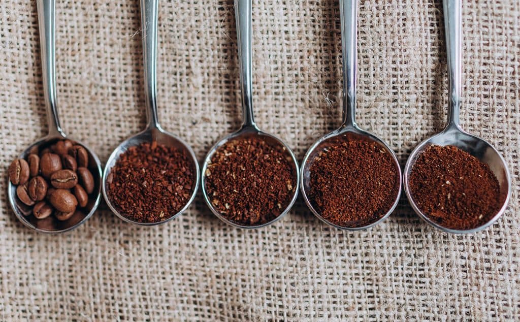 Coffee Grind Sizes Reference
